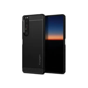 Sony Xperia 1 Mark ii Cover Case Brushed TPU Case - Black