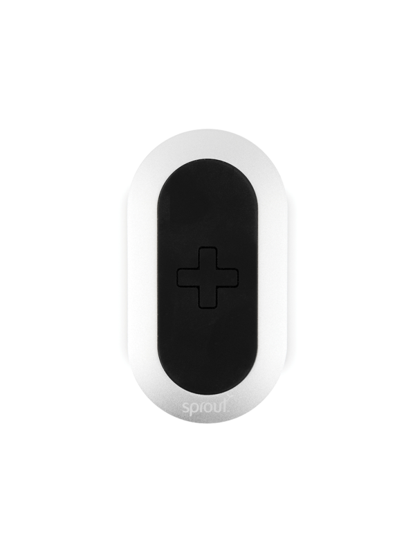 Sprout Single Wireless Charging Pod Silver Excellent Refurbished
