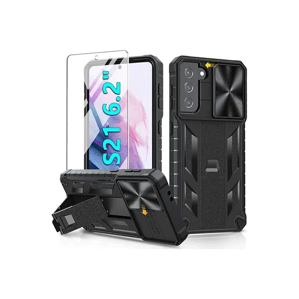 Protective-Shell-Case-for-Samsung-S21-Black