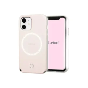 LuMee Halo Light-Up Case Cover For Apple iPhone 12 Mini Pink - AU SELLER
