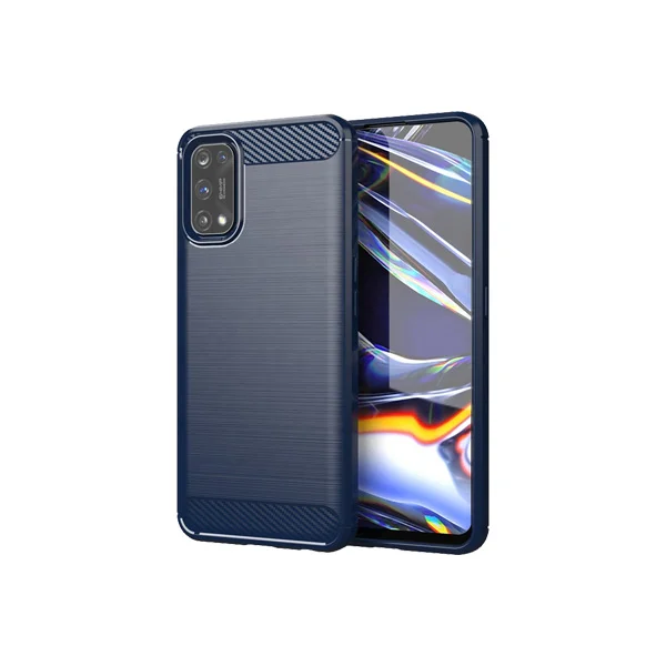Realme-7-Pro-Cover-Case-Brushed-TPU-Case-Blue